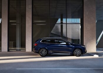 BMW iX1 LWB New model in Night Dusk Blue Color Just launched