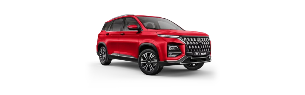 2026 MG Hector Red Color