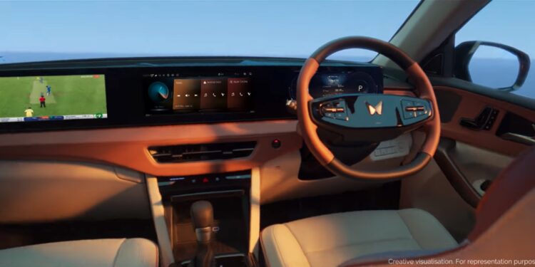 2026 Mahindra XUV 7XO Interior Updates New Design Teaser