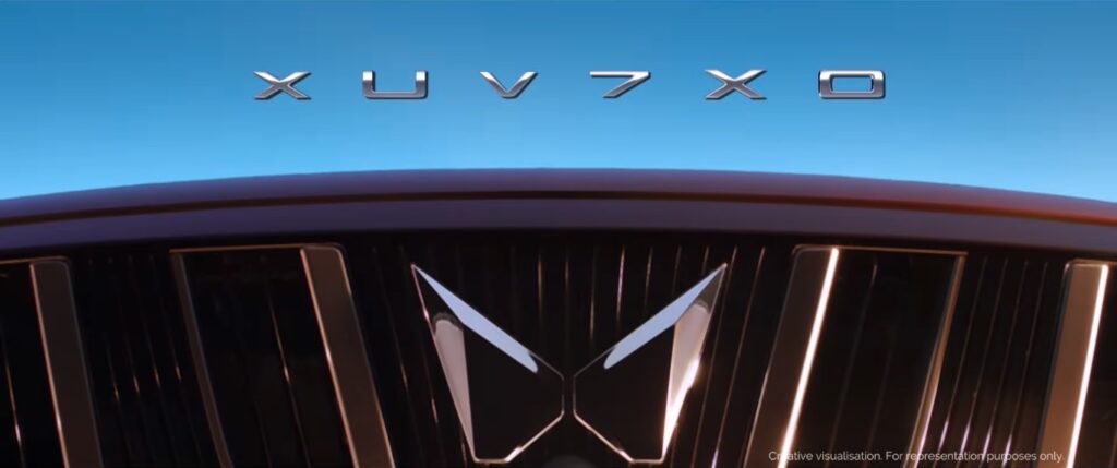 Mahindra XUV 7XO Logo.. Features Expected in 2026 XUV 7XO