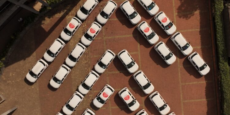 Citroen Aerial View