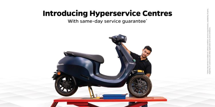 Ola Hyper Service Centres India and Bangalore