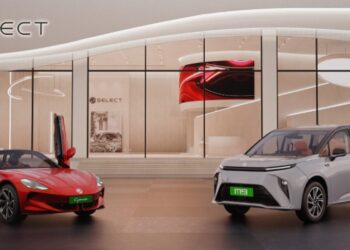 MG Select Showroom in Jaipur