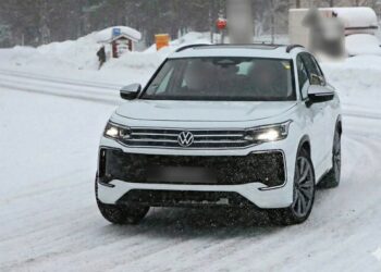 Volkswagen Tayron SUV White Color India