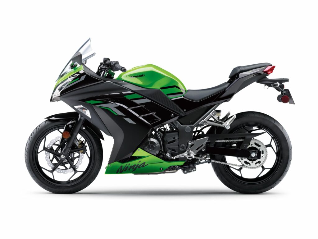 2026 Kawasaki Ninja 300 Black and Green Color option