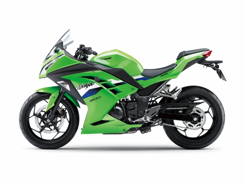 New Ninja 300 2026 Model Side Profile