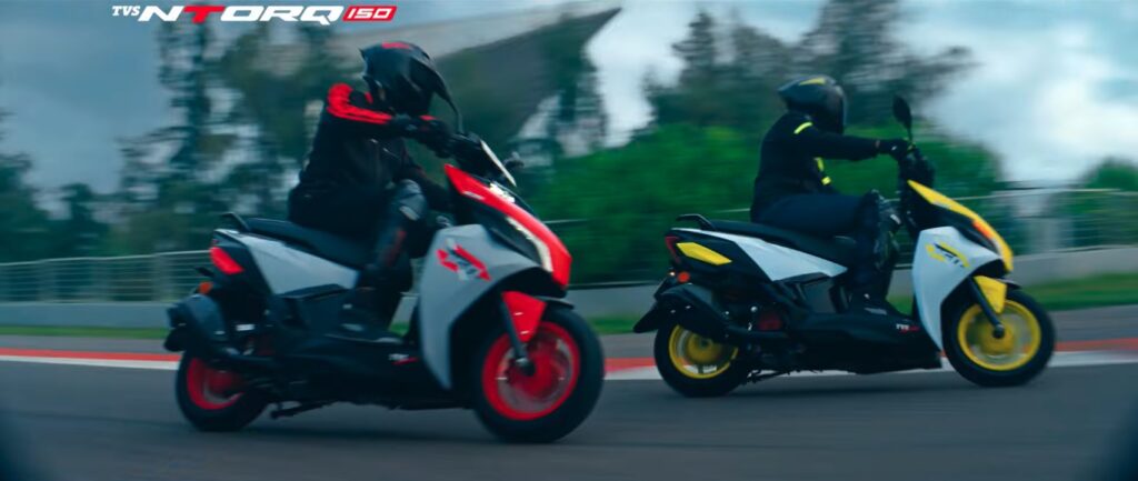 New TVS NTORQ 150 2026 Model TVC