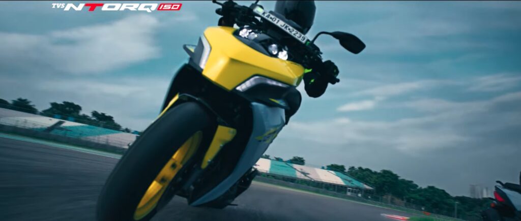 2026 TVS NTORQ 150 Yellow Color - New ntorq 2026 model