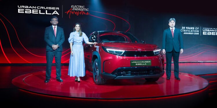 Toyota Electric SUV Urban Cruiser Ebella SUV