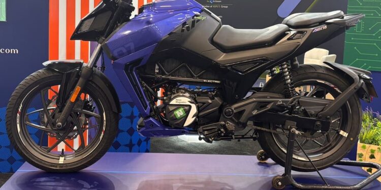 Matter AERA Electric Motorcycle Display at CES 2026