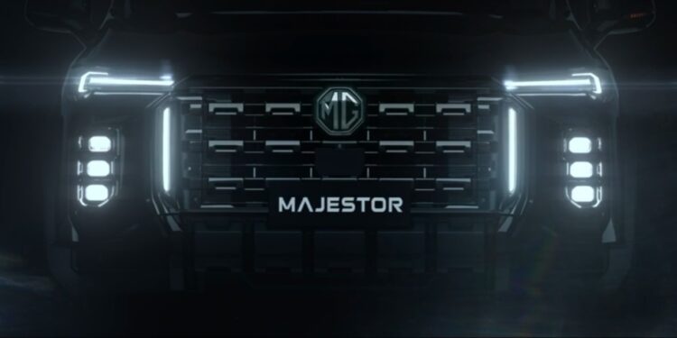 New 2026 MG Majestor SUV Teaser Launched in India