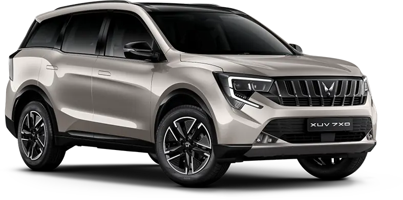 Mahindra XUV 7XO in Beige Color - Desert Myst Dual Tone