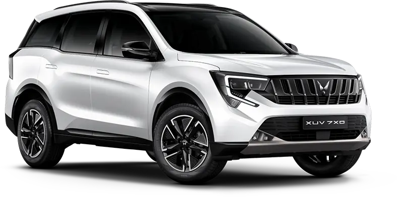 Mahindra XUV 7XO in White Color - Everest White Dual Tone