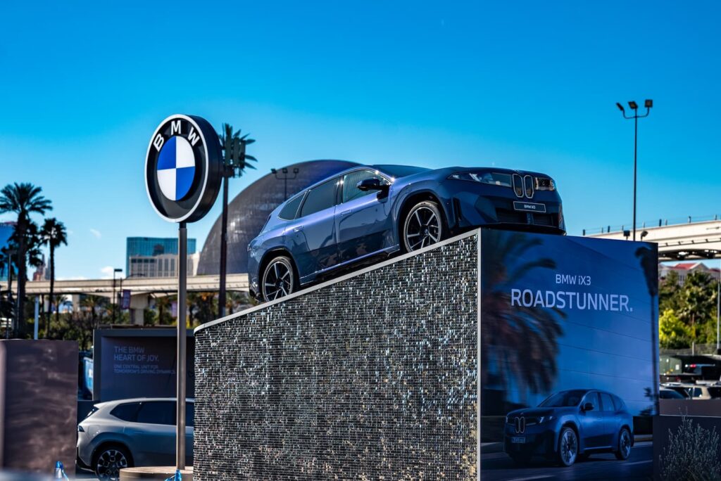 BMW iX3 at CES 2026