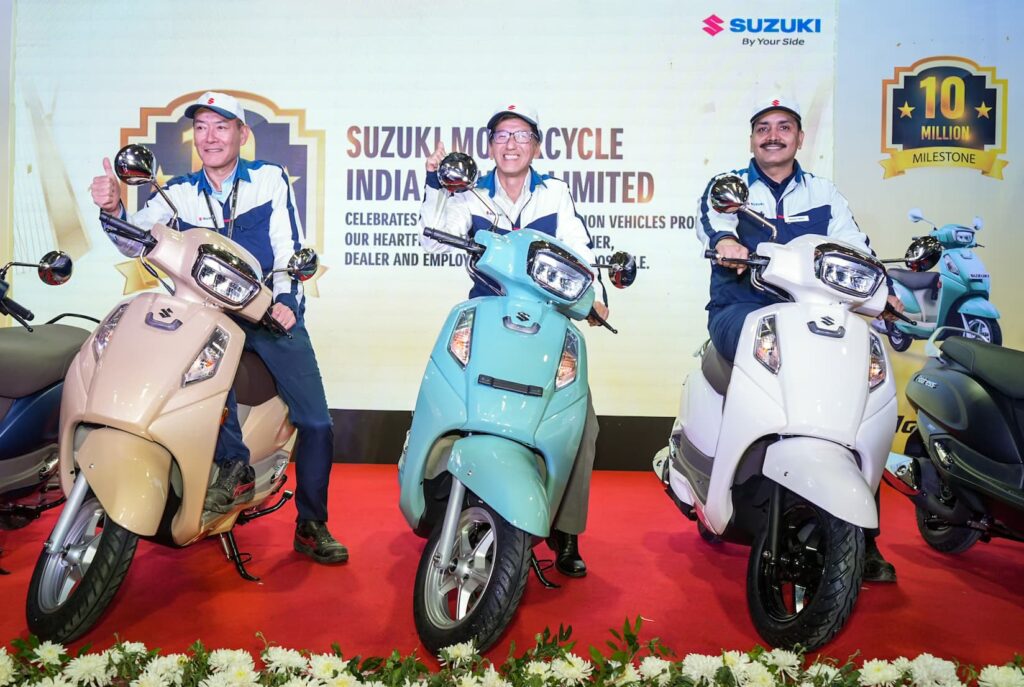 Suzuki Motorcycle 10 Million Production Milestone