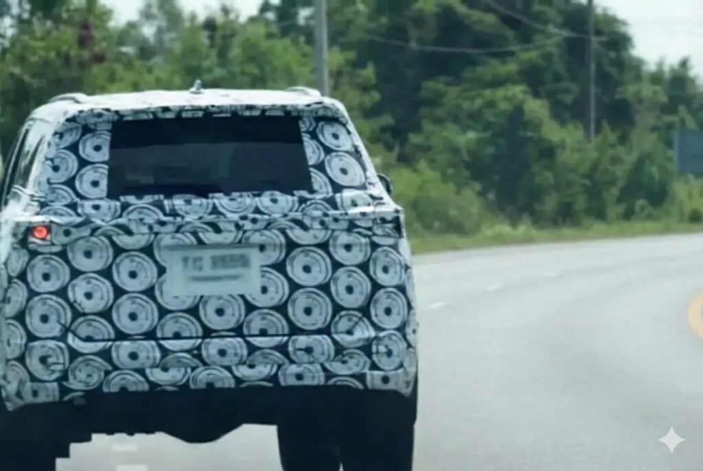 All New Fortuner Rear View