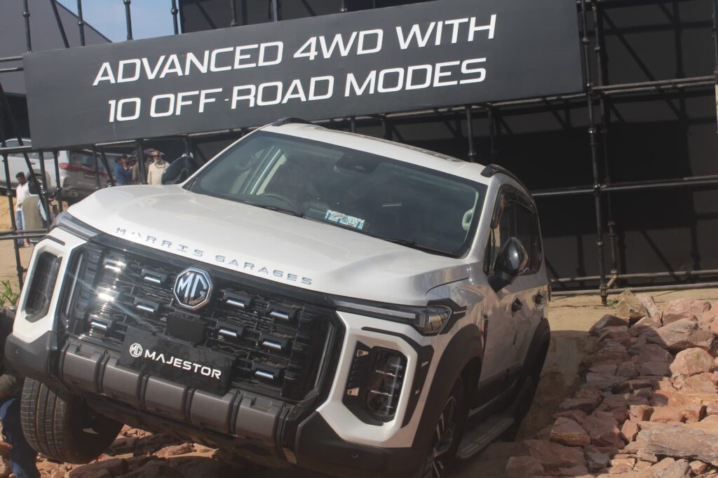 MG Majestor SUV Launch