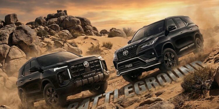 MG Majestor vs Toyota Fortuner Rivalry