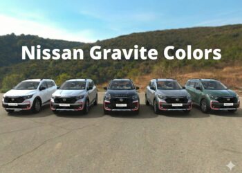 Nissan Gravite Colors - New Nissan Gravite All Color Options