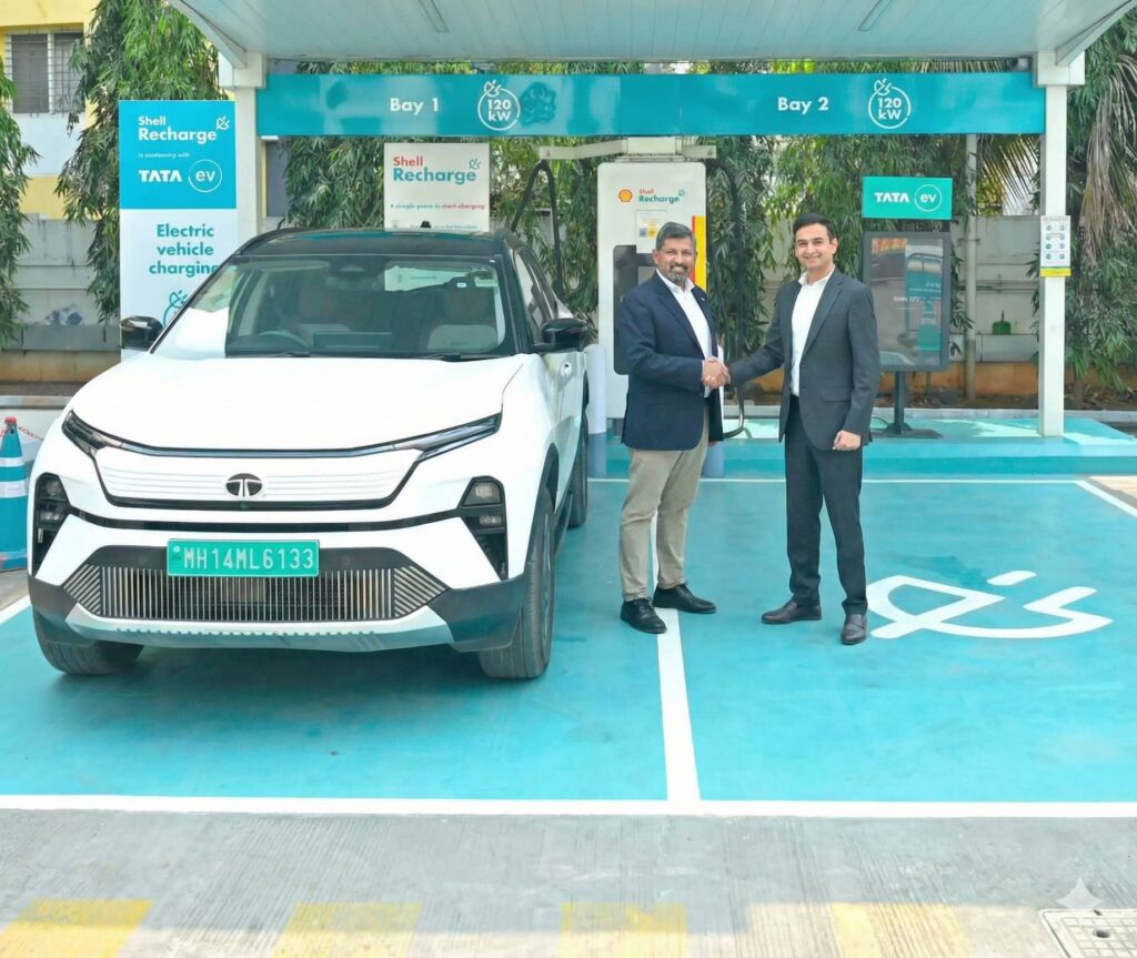 Tata EV Shell India Partnership