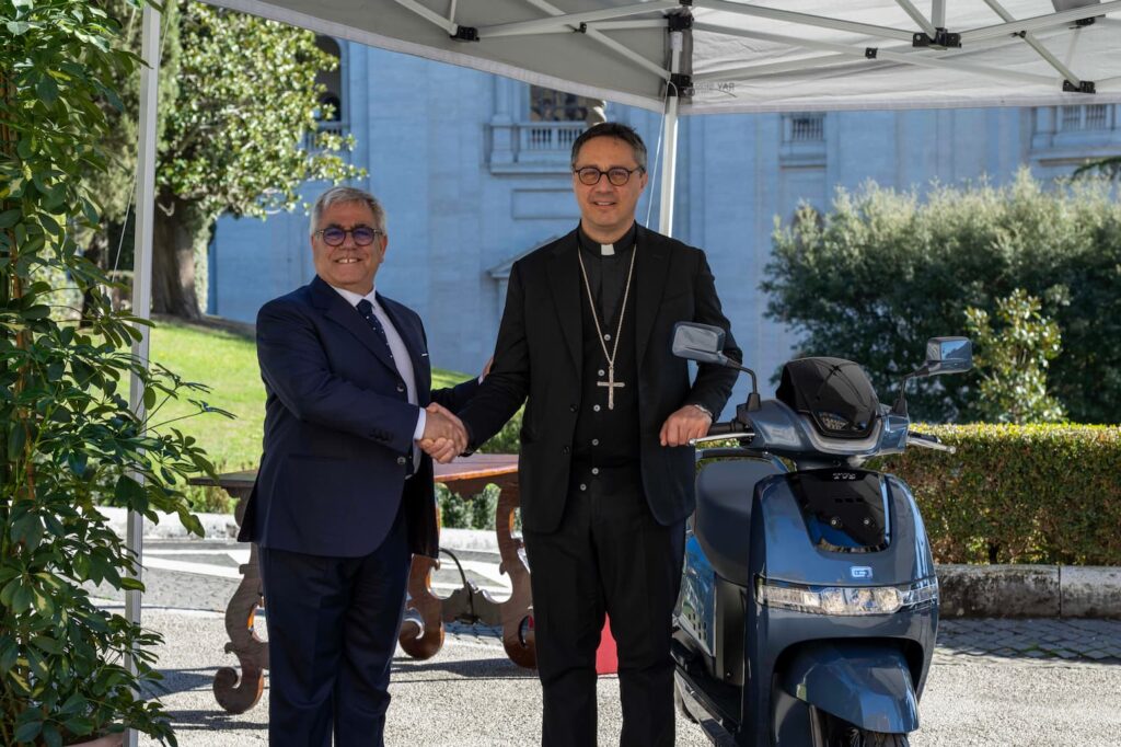 TVS iQube Vatican City