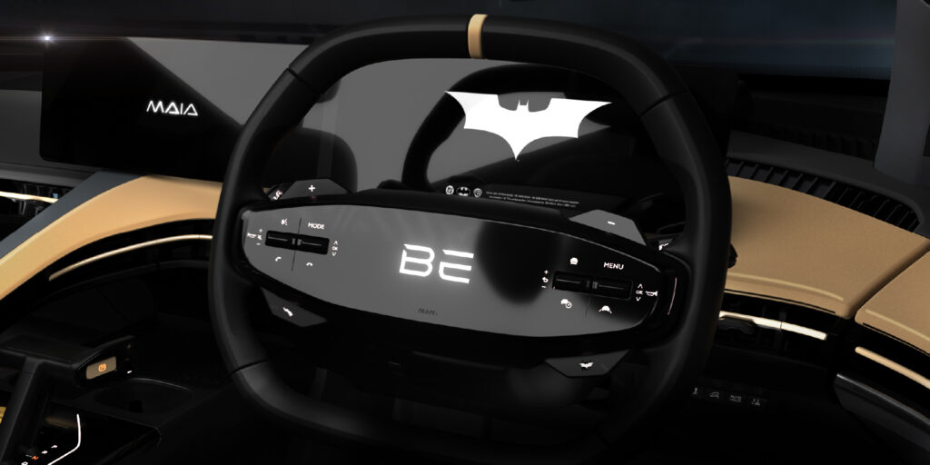 Mahindra BE 6 Batman Edition Logo ...  Interior Colors