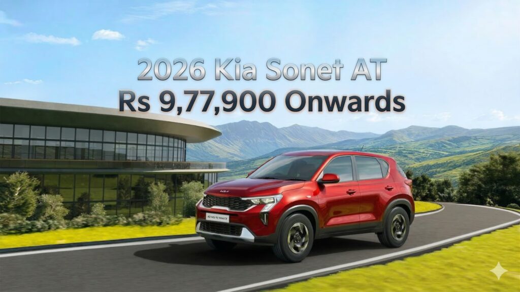 2026 Kia Sonet Automatic Price - New Sonet 2026 Model Launched