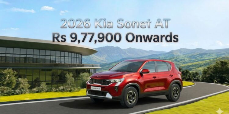 2026 Kia Sonet Automatic Price - New Sonet 2026 Model Launched