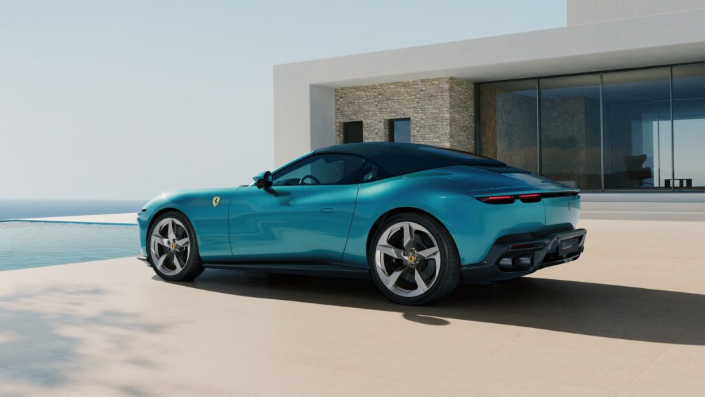 Ferrari Amalfi Spider Verde Costiera (Coastal Green) New 2026 Model