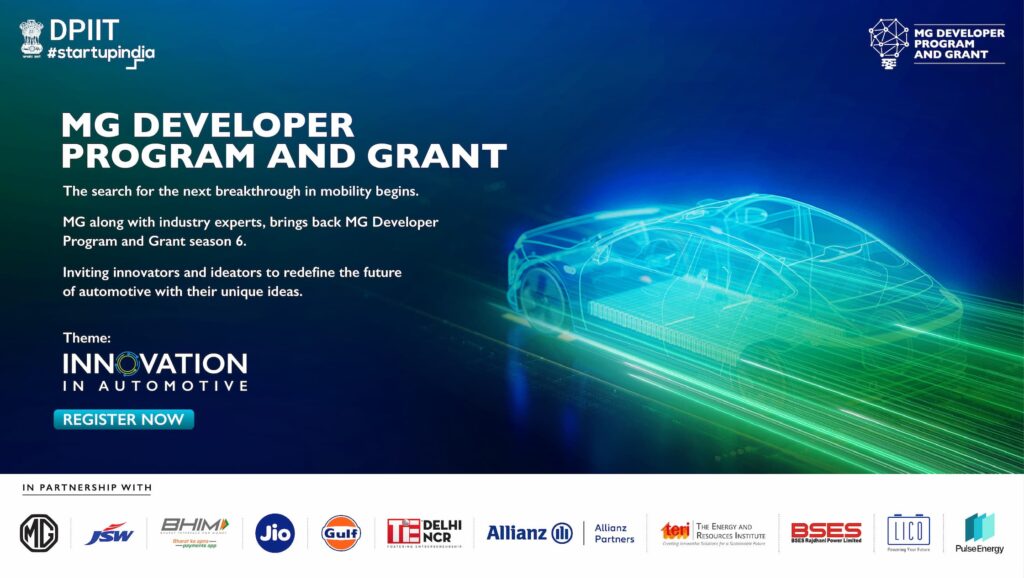 MG Developer Program and Grant