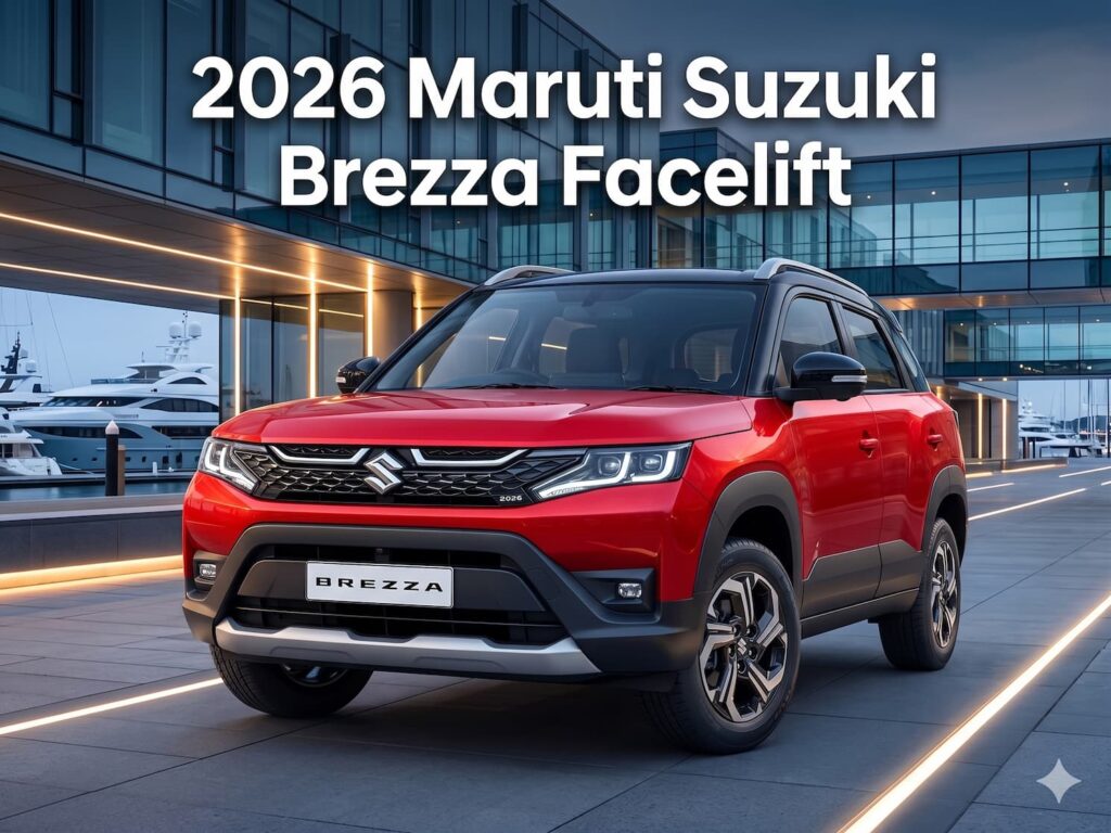 All New Maruti Brezza Facelift Launch 2026
