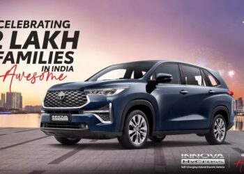 Toyota Innova Hycross 2 Lakh Sales Milestone India