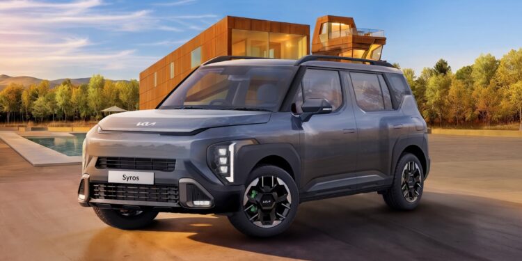 Kia Syros 2026 Model Refreshed Variant New Syros Price