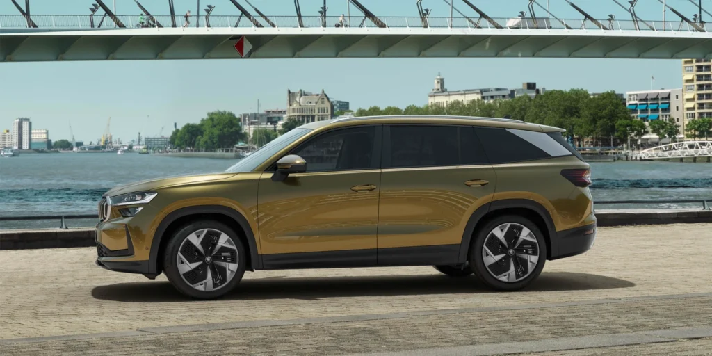 New 2026 Skoda Kodiaq Side Profile 
