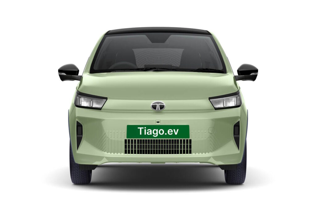 Tata Tiago EV Front View Photos - New Tiago Electric Images...