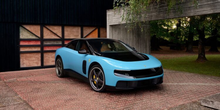 Ferrari LUCE Electric Blue Color