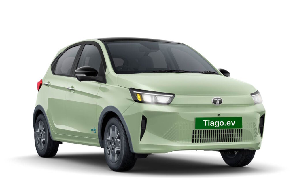 Tata Tiago EV Front View Tiago Electric Images