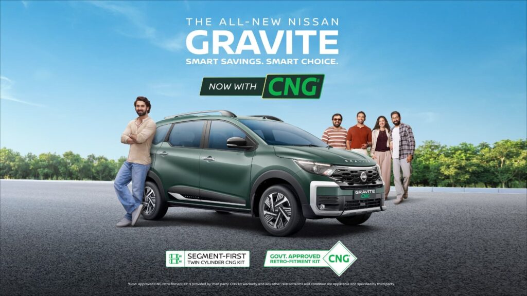 Nissan Gravite CNG Launch