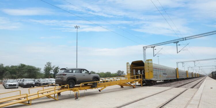 Maruti Suzuki Cars via Railways