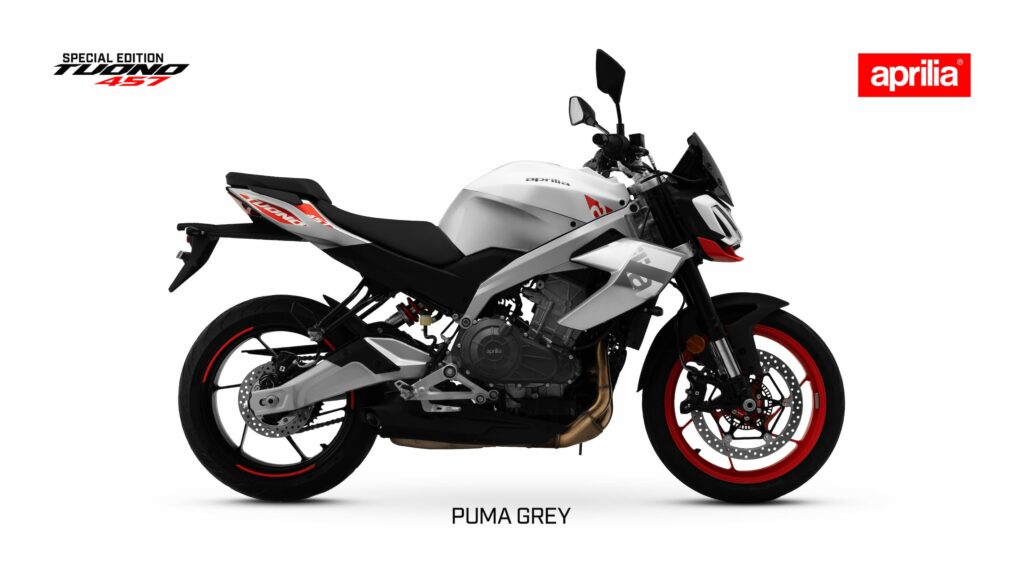 Aprilia Tuono 457 Puma Grey
