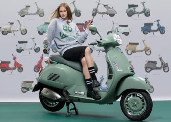 80 years Vespa Roma