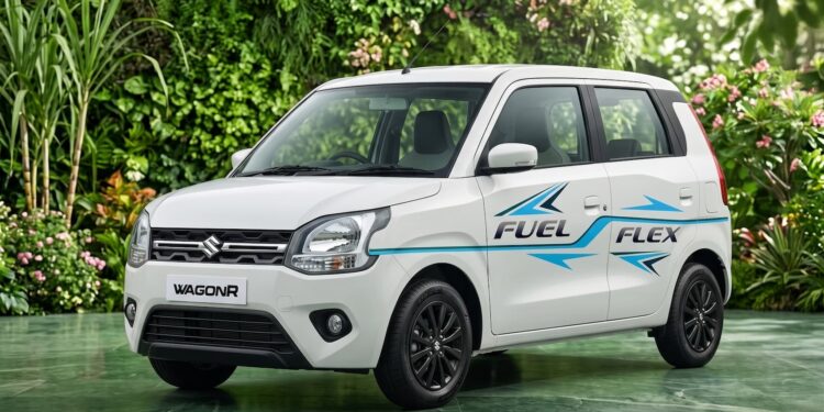 Maruti WagonR Flex Fuel Vehicle Runs on E85 Fuel