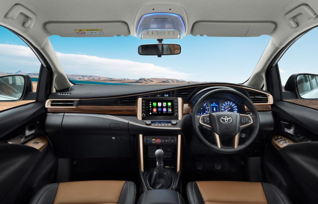 New Toyota Innova Crysta Interior Styling