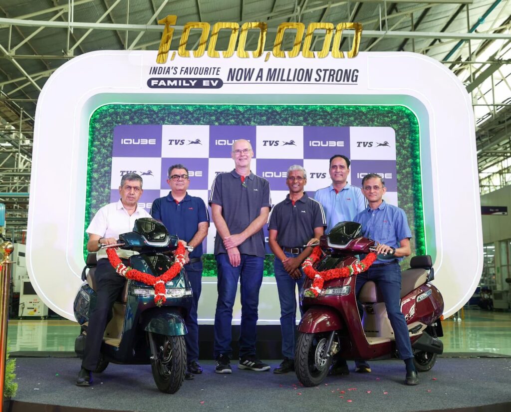 TVS iQube 1 Millionth Unit